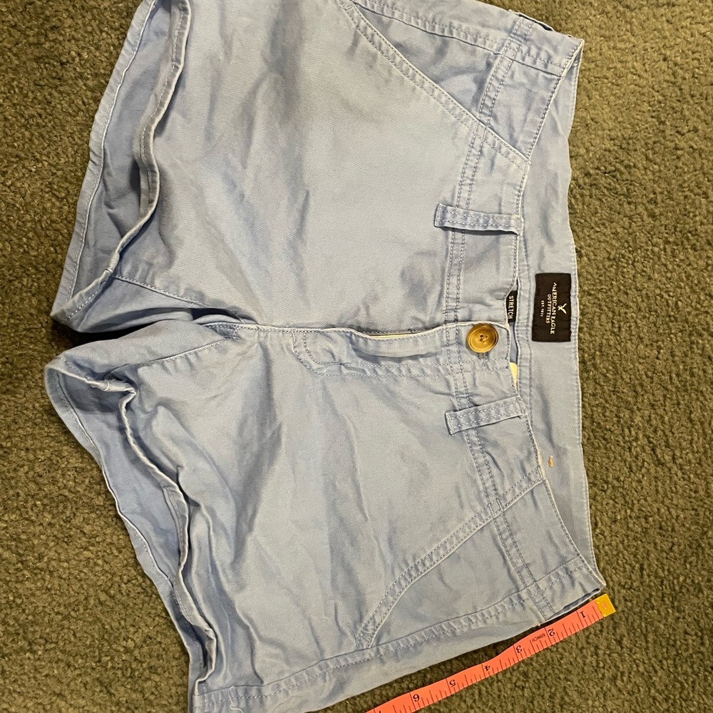 American Eagle Outfitters Blue Cargo Shorts